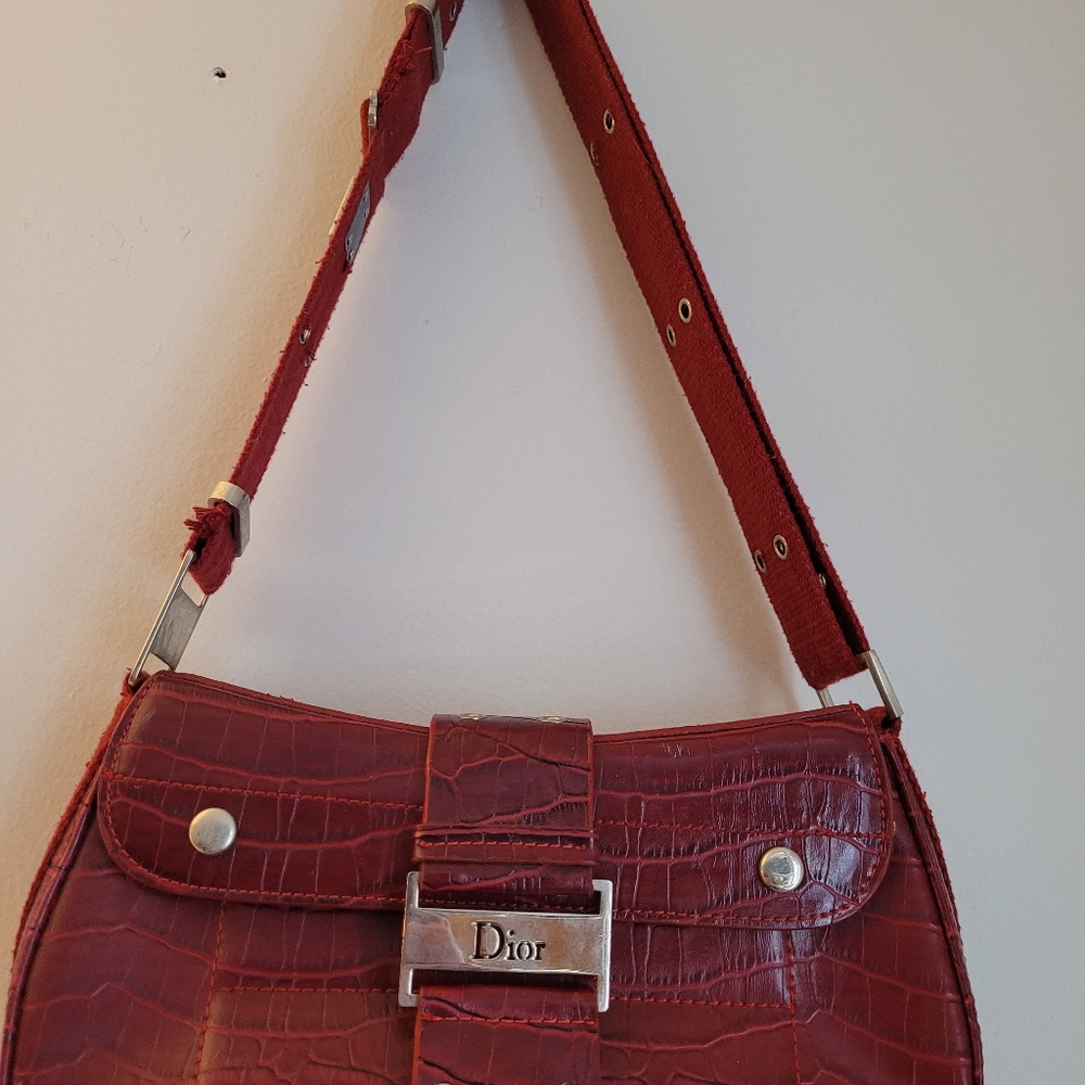 DIOR Croco handbag
